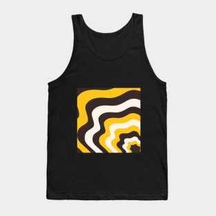 Waves Pattern Tank Top